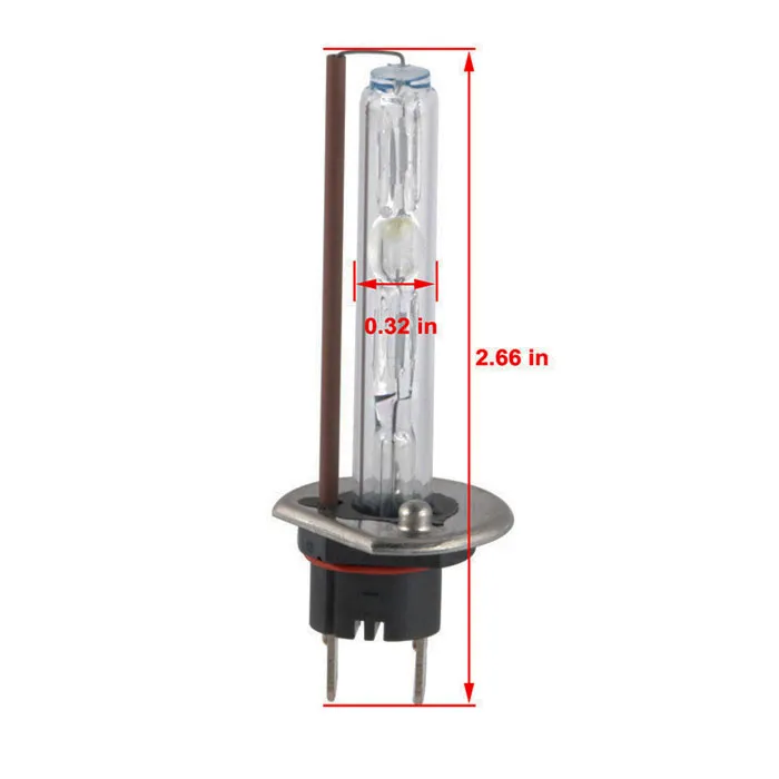Liwiny Auto Care Ampoule H1 Xenon HID de haute qualité 35W 12V 6000K (4)