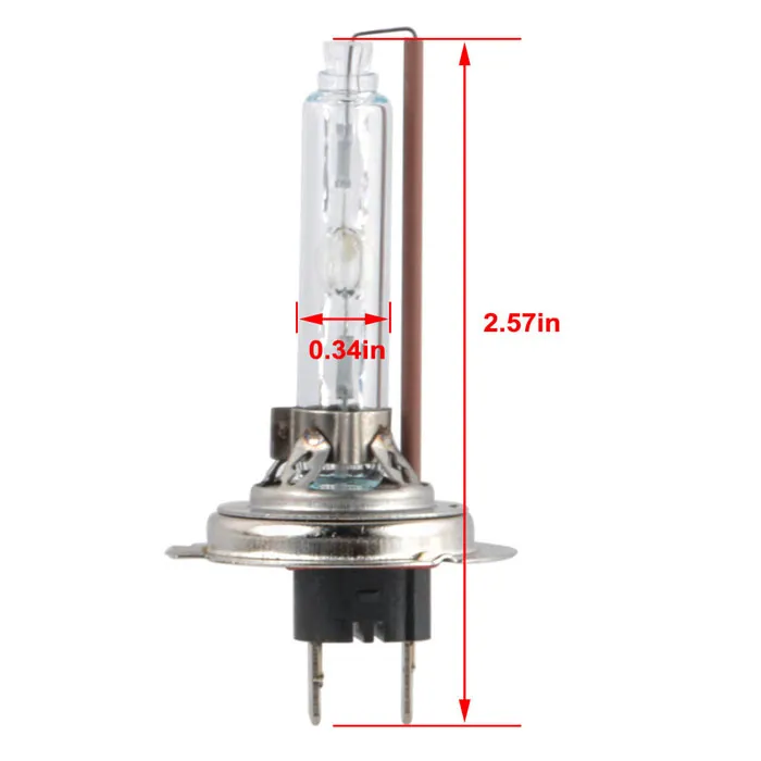 "Liwiny Super Vision HID Xenon lempa 35W Xenon lemputė H7 6000K Xenon lempos žibintas Hid lemputė (2)