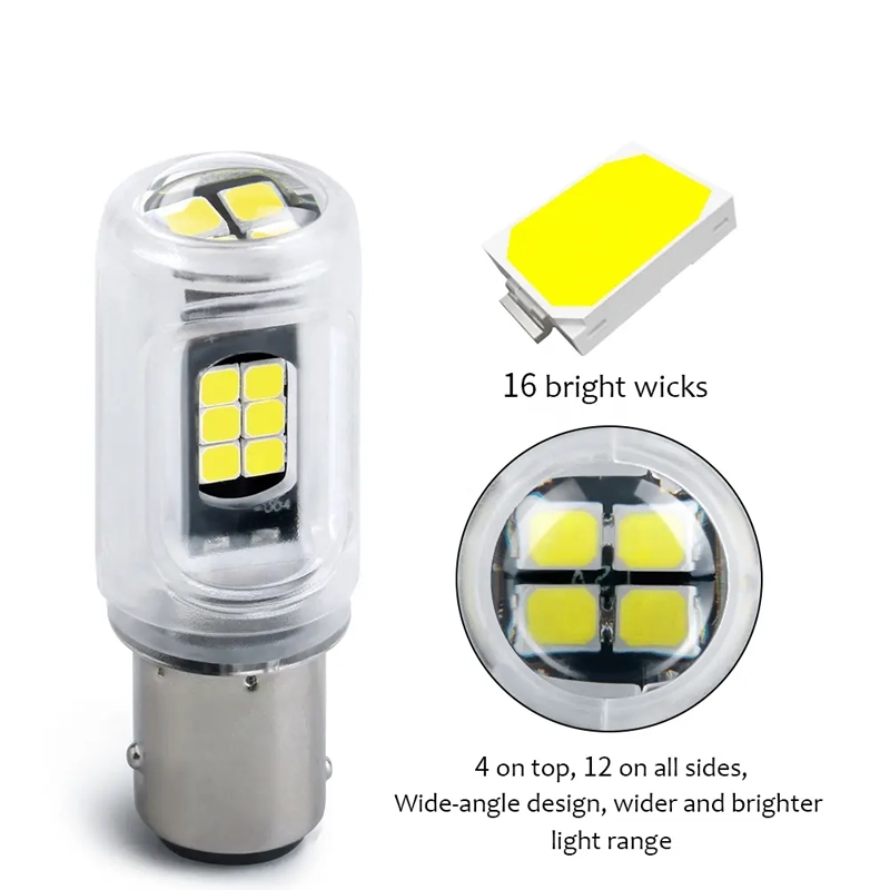 1156 1157 BA15S P21W 3030 16SMD (1)