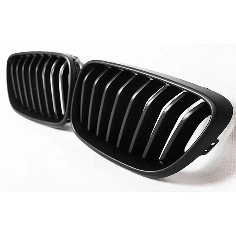 Für BMW 2er F22 Frontstoßstange Kühlergrill 2014 2015 2016 2017 2018 single line hochglanz schwarz (3)