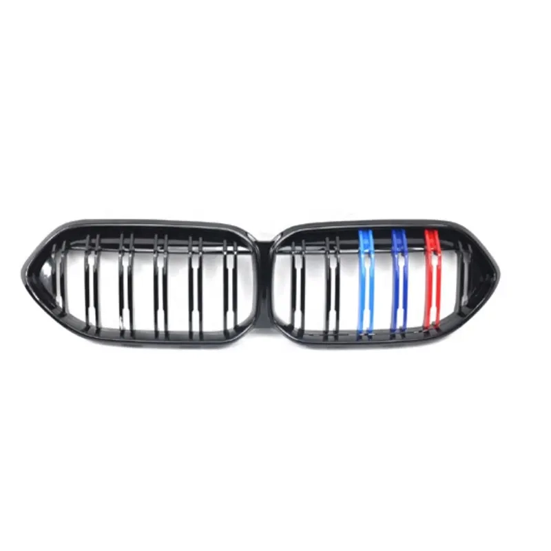 Für BMW 2er F44 Stoßstangengrill 2019+ 2020 Gloss Black Silvery (1)
