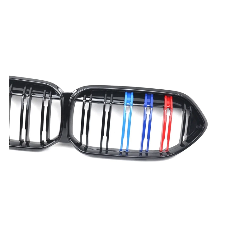 Für BMW 2er F44 Stoßstangengrill 2019+ 2020 Gloss Black Silvery (3)