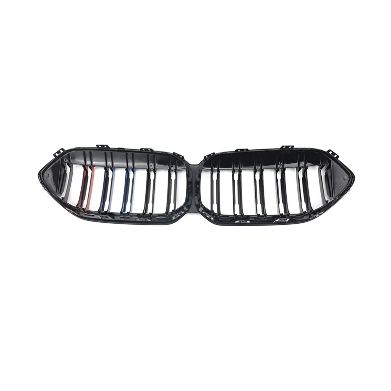 Für BMW 2er F44 Stoßstangengrill 2019+ 2020 Gloss Black Silvery (4)