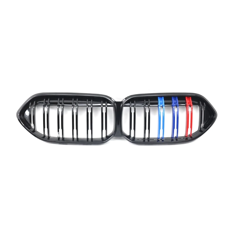 Für BMW 2er F44 Stoßstangengrill 2019+ 2020 Gloss Black Silvery (5)
