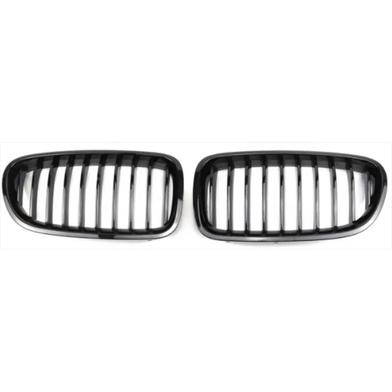 Für BMW das Lufteinlassgitter an der vorderen Stoßstange von F10 GRILLE 10-17 5er Serie einzeln Gloss Black (1)