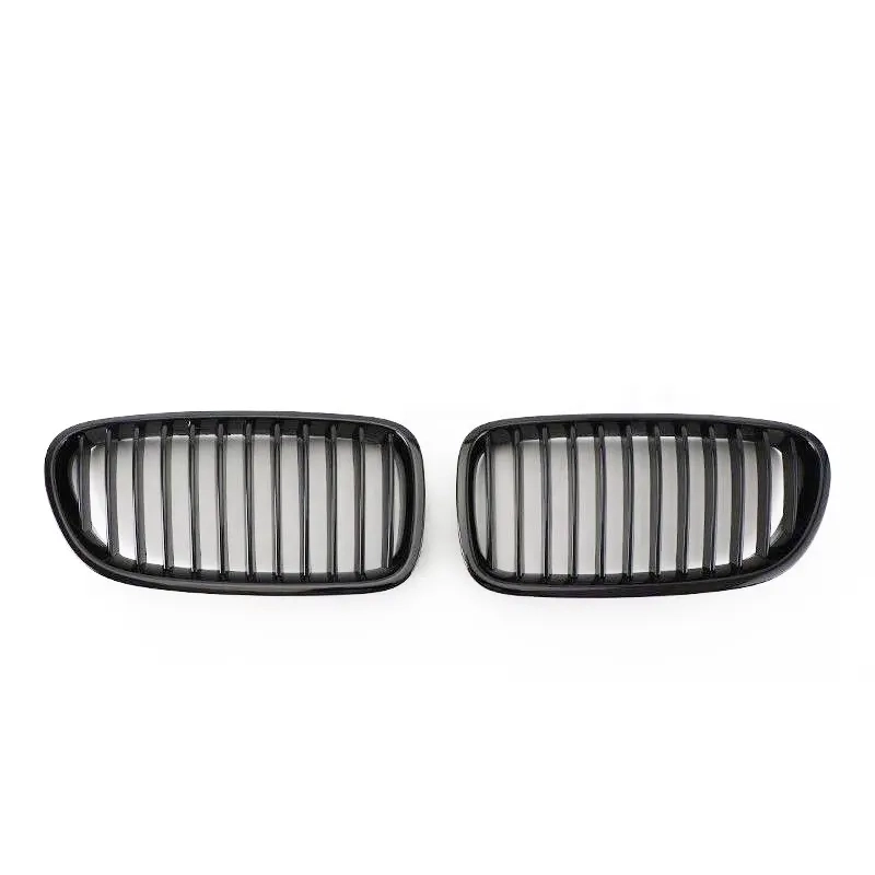 Für BMW das Lufteinlassgitter an der vorderen Stoßstange von F10 GRILLE 10-17 5er Serie einzeln Gloss Black (4)