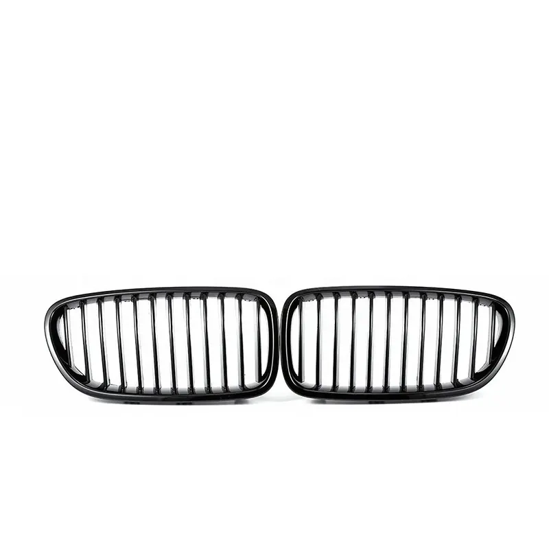 Für BMW das Lufteinlassgitter an der vorderen Stoßstange von F10 GRILLE 10-17 5er Serie einzeln Gloss Black (5)