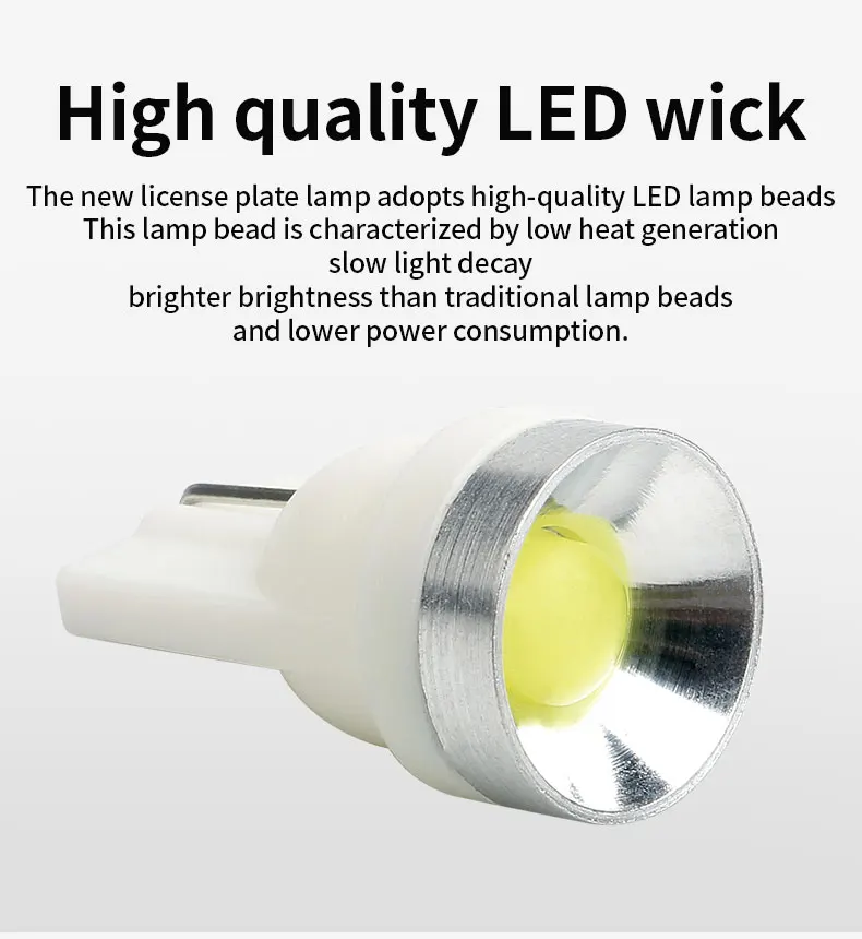 T10 LED ŠVIESTUVAS