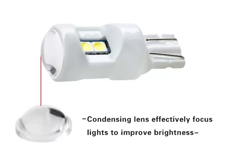 W5W 3030 6smd Keramiksockel LED-Glühbirne (6)
