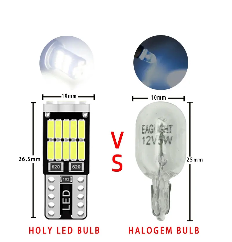 W5W LED lemputės