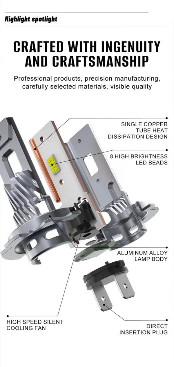 liweiny k9 led headlight