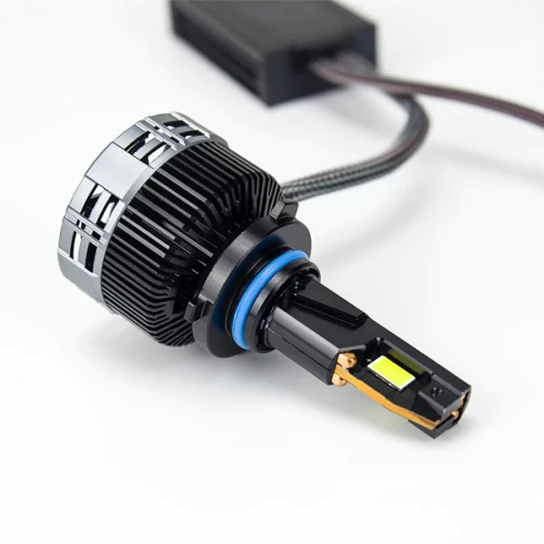 led headlight with fan