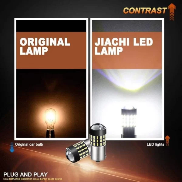 3030 54smd Led Bulb Car Brake Lights (1)