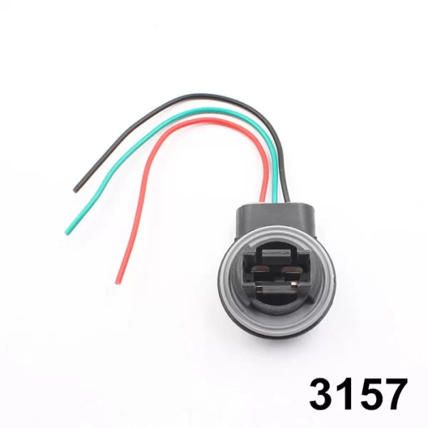 3157 LED brake light bulb socket