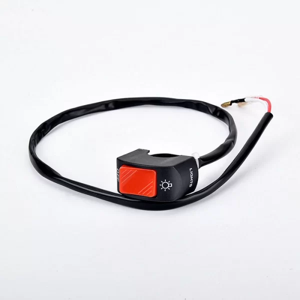 5 Colors 22mm On-Off Motorcycle Switch Push Button Handlebar Switches (1)