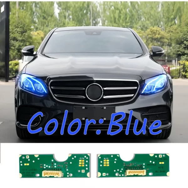DRL Yellow LED Panel Daytime Running Lights (4)