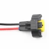 H8 car halogen bulbs relays wiring harness (2)