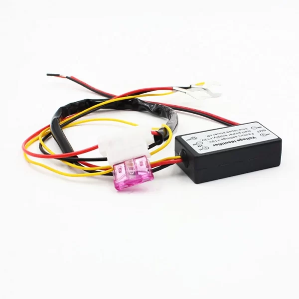 LED DRL relay harness controller Dimmer (3)