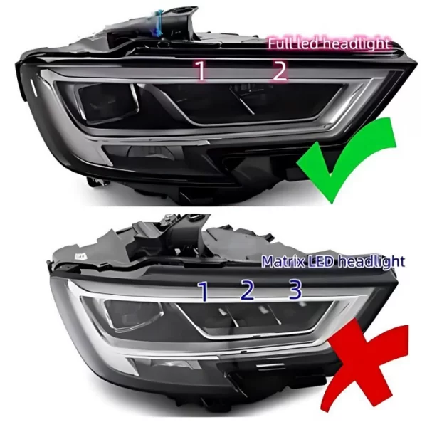 LED Headlight DRL White Lightsource Boards