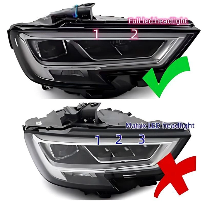 LED Headlight DRL White Lightsource Boards