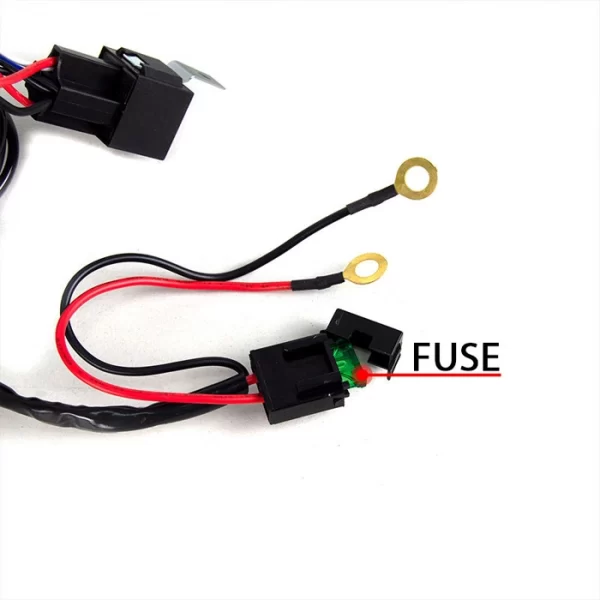 LED Light Wire Relay Kit 40A 12V for Auto Car 4WD UAZ SUV (3)