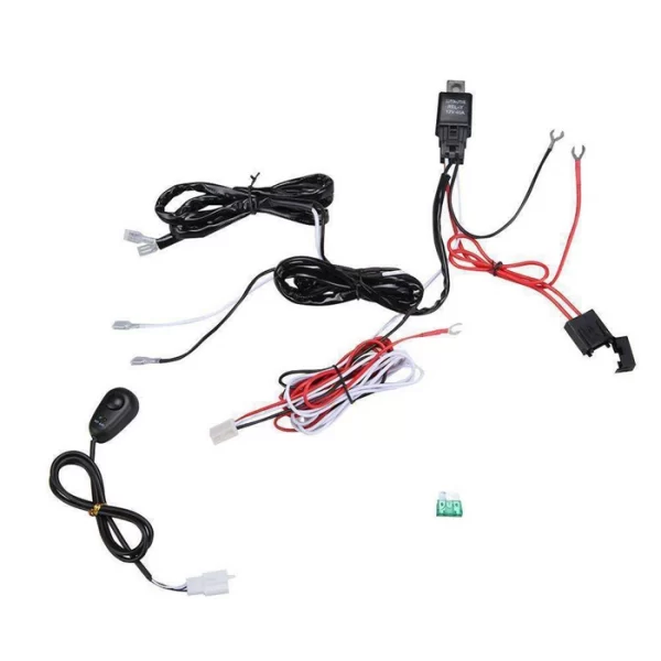 Offroad 4x4 Truck SUV Light bar Cable W Rocker Switch Relay Fuse (1)