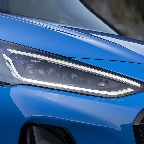 Red Blue Angel Eyes LED Headlight (1)