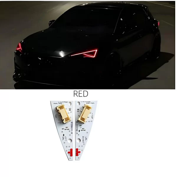 Red White Yellow Blue DRL LED Boards (2)