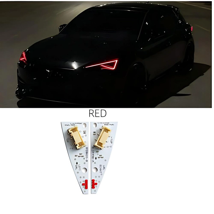 Red White Yellow Blue DRL LED Boards (2)