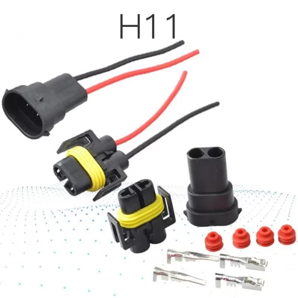 Socket Car Wire Connector Cable Plug (2)