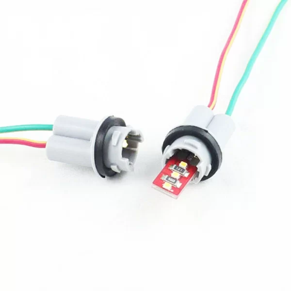 T10 LED Light Holder Base Socket Interior Lamp Cable (6)
