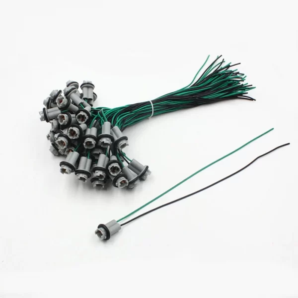 T10 W5W T15 LED bulb socket cables (1)