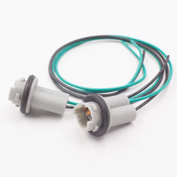 T10 W5W T15 LED bulb socket cables (3)