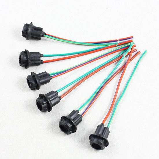 T10 W5W T15 LED bulb socket cables (3)