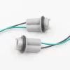 T10 W5W T15 LED bulb socket cables (4)