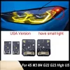 US Spec Yellow Laser Headlight Angel Eyes (1)(1)