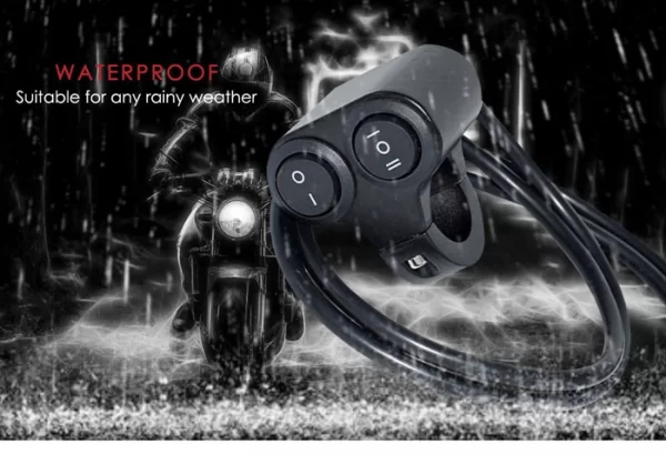 Universal 22mm 78 Handlebar Switch Motorcycle Switch (2)