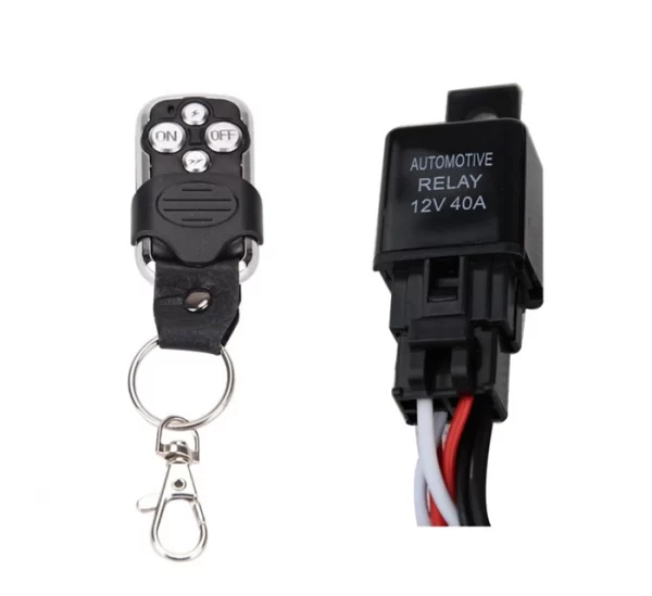 Universal Remote Control Flash Strobe Wiring Harness Switch (2)