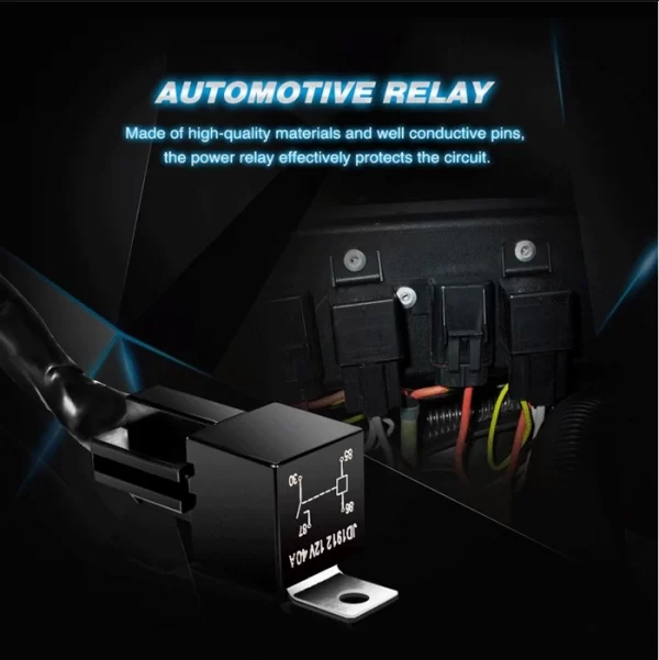 Universal Remote Control Flash Strobe Wiring Harness Switch (4)