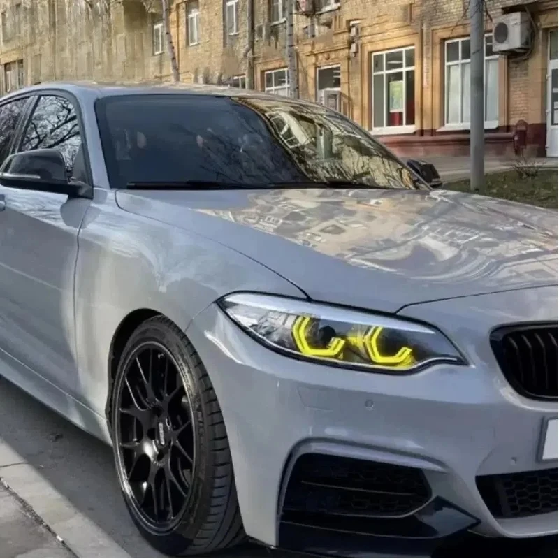 Whie Yellow Angel Eyes DRL Daylight