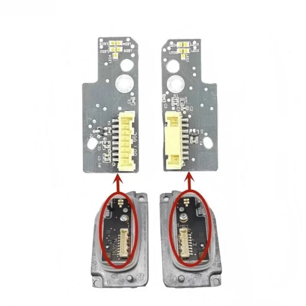 White Headlight Turn Signal Light Module Board(1)
