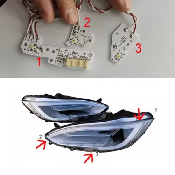 White Light DRL LED Board (2)