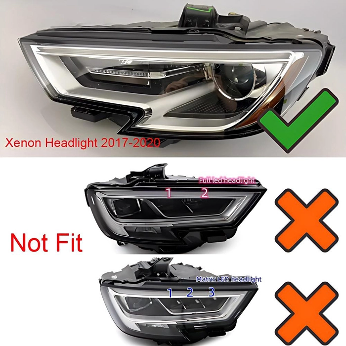 Xenon Headlight DRL Daytime Running Light