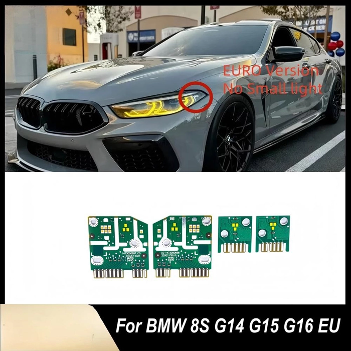 Yellow Angel Eye DRL LED Boards (1)