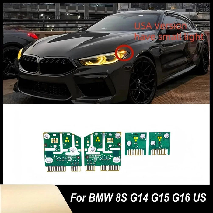 Yellow Angel Eye DRL LED Boards (2)
