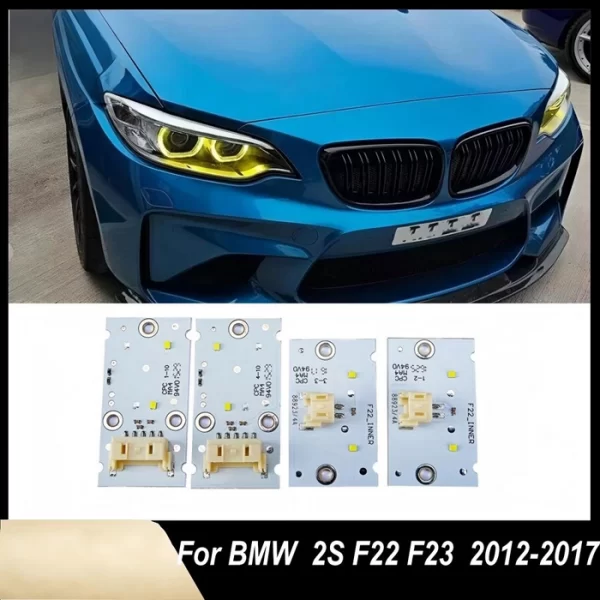 Yellow Angel Eyes DRL Driving Lights (1)(1)