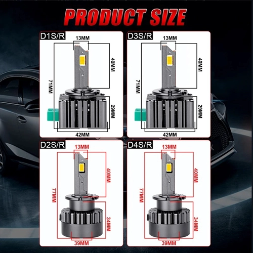 h4 car headlight led