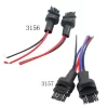 1156 1157 BAU15S 7440 7443 3156 3157 Socket Connector (5)