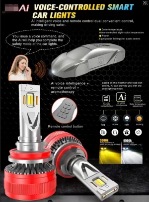 12V H15 9005 9006 Auto H4 Led Headlights 1