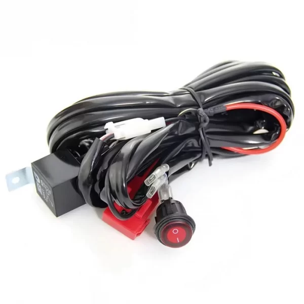 300W LED Light Bar Wiring Harness Kit (2)(1)